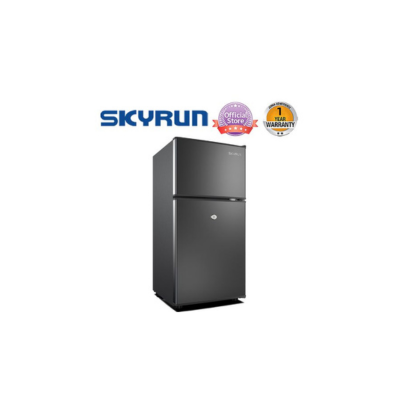 Skyrun 70 Litres Double Door Top Mount Fridge (BCD-85HC) - Black