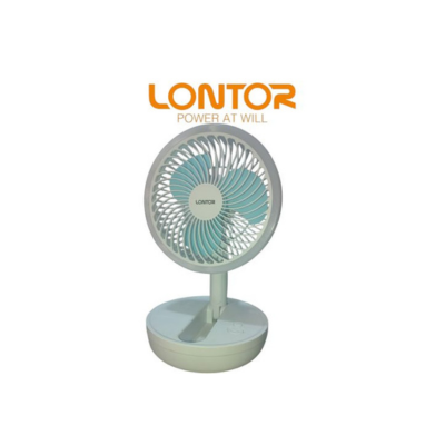 Lontor 6 Inches Rechargeable Table Fan Mf042-6