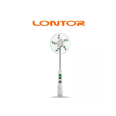 Lontor 16 Inch Standing Fan Solar Rechargeable CF034R-16-C