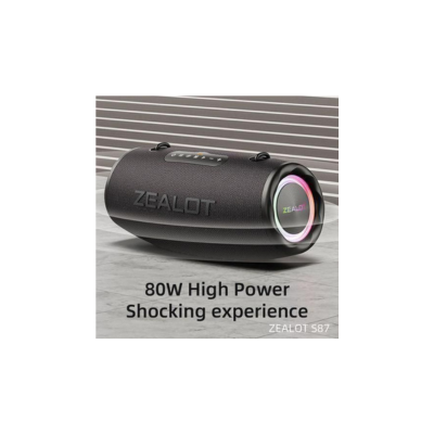 Zealot WIRELESS BLUETOOTH SPEAKER S87 80W Black