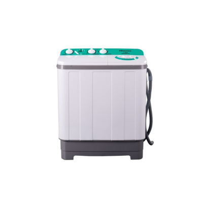 Hisense WM WSQB 753 7.5KG Twin Tub Classical Design Lint Filter White Color