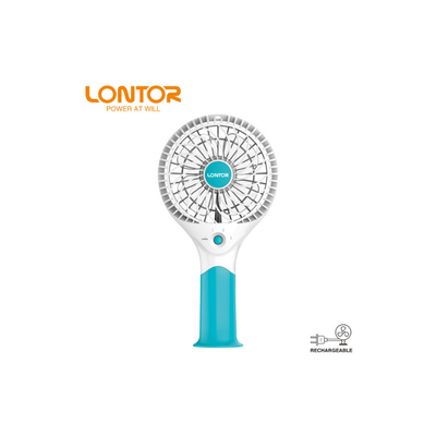 Lontor 4" Rechargeable Mini Standing Fan With Lithum Battery CF087-4