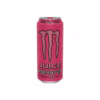 Monster Juice Pipeline Punch Energy Pink Drink 440ml