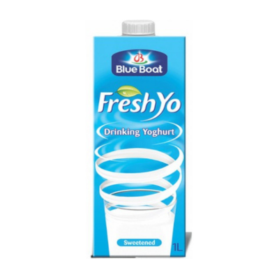 Blue Boat Fresh Yo 1 Litre (Plain Sweet)