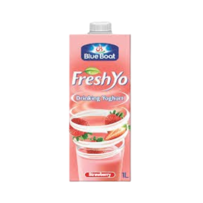Blue Boat Fresh Yo 1 Litre (Strawberry)
