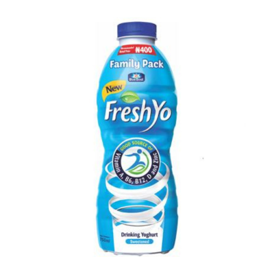 Blue Boat Fresh Yo Bottle Sweetened 650ml