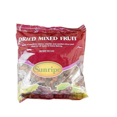 Sunripe Dried Mixed Fruit 500g