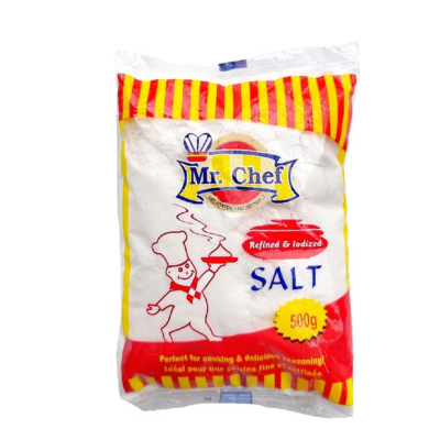 Mr. Chef Refined and Iodized Salt 500g