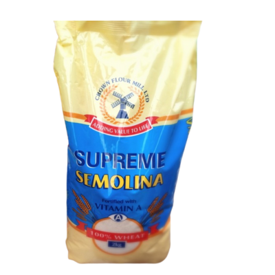 Crown Flour Milk Ltd's Supreme Semolina 2kg
