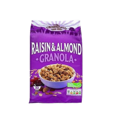 Crownfield Granola Raisin & Almond 1kg