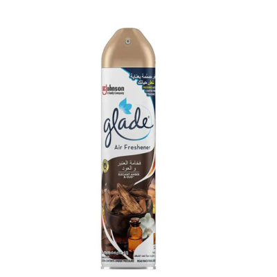 Glade Air Freshener Spray, Elegant Amber & Oud, 300 ml