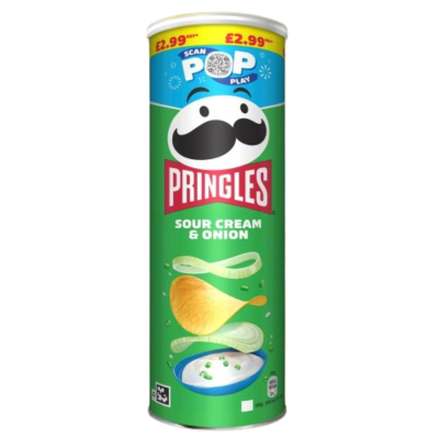 Pringles Sour Cream & Onion,165g