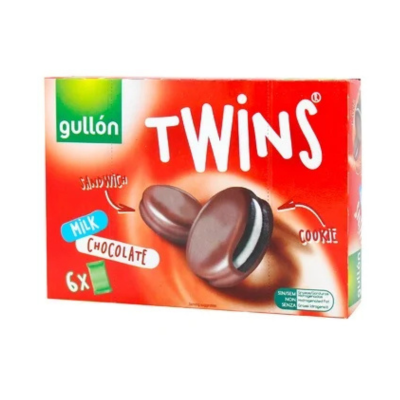 Gullon Twins sandwich milk and chocolate 252g