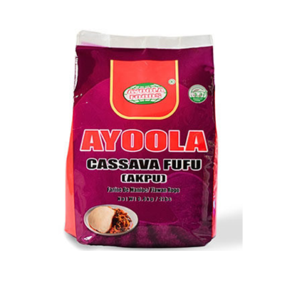 Ayoola Cassava Fufu (Akpu) 0.9kg