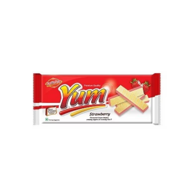 Amulya Yum Strawberry flavored wafers