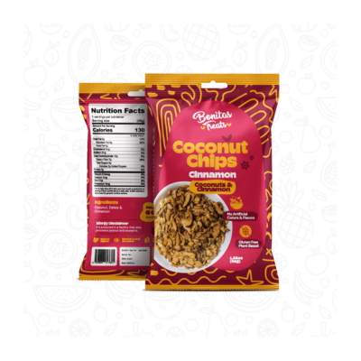 BONITAS TREATS COCONUT CHIPS 45G