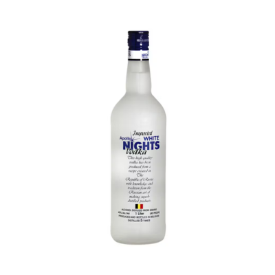 Imported Apollo White Nights Vodka 1Litre