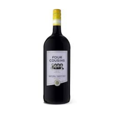 Four Cousins (Natural Sweet Red Wine)-1.5l