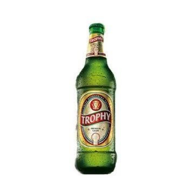 Trophy Premium Lager Beer 60cl
