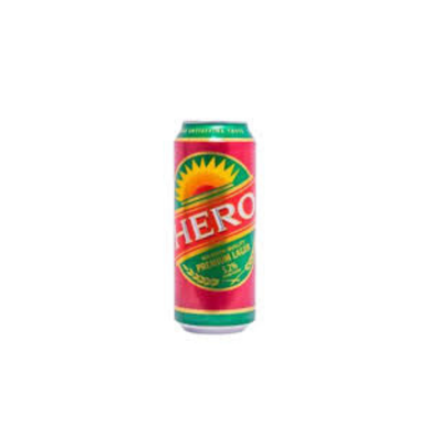 Hero Premium Lager Beer Can 500ml