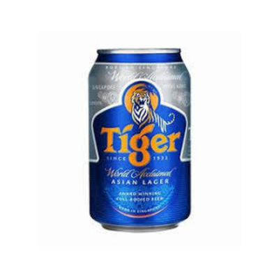Tiger Lager Beer Can 44cl